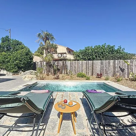 Contemporary With Pool In Trinite Porto-Vecchio (Corsica)