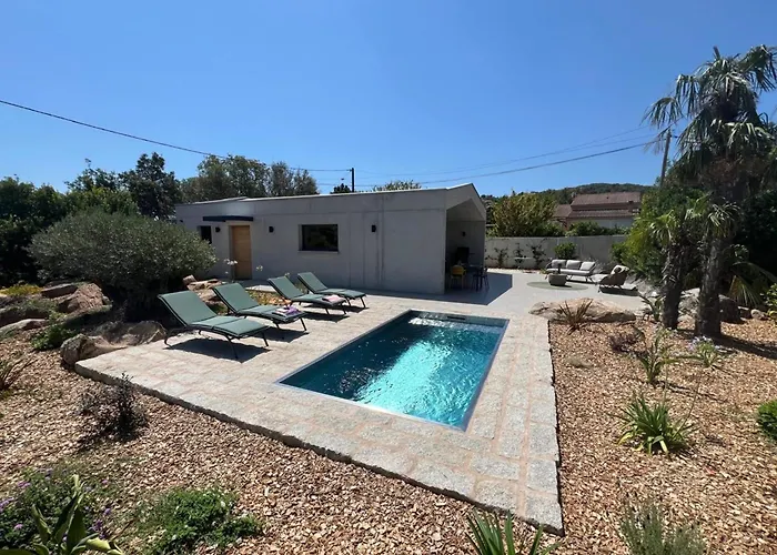 Contemporary With Pool In Trinite * Porto-Vecchio (Corsica)